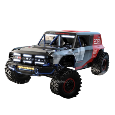 MJX H8P 1:8 Scale Bronco R Licensed 4WD RC Rock Crawler With Brushless Motor 80A ESC 3S Aluminum Alloy Off Road Remote V